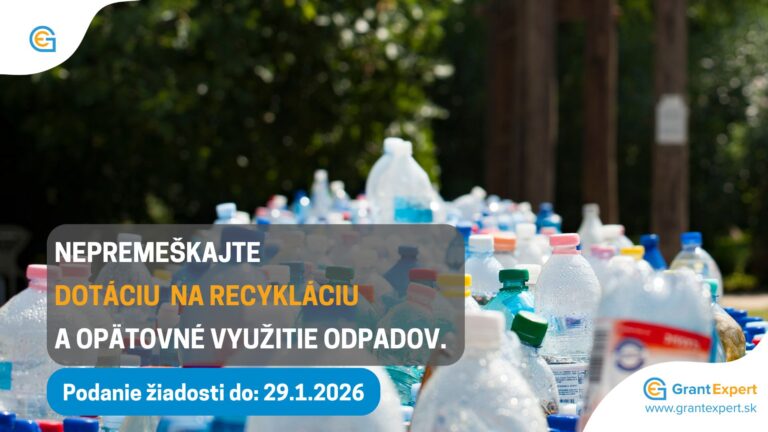 Dotácia na recykláciu